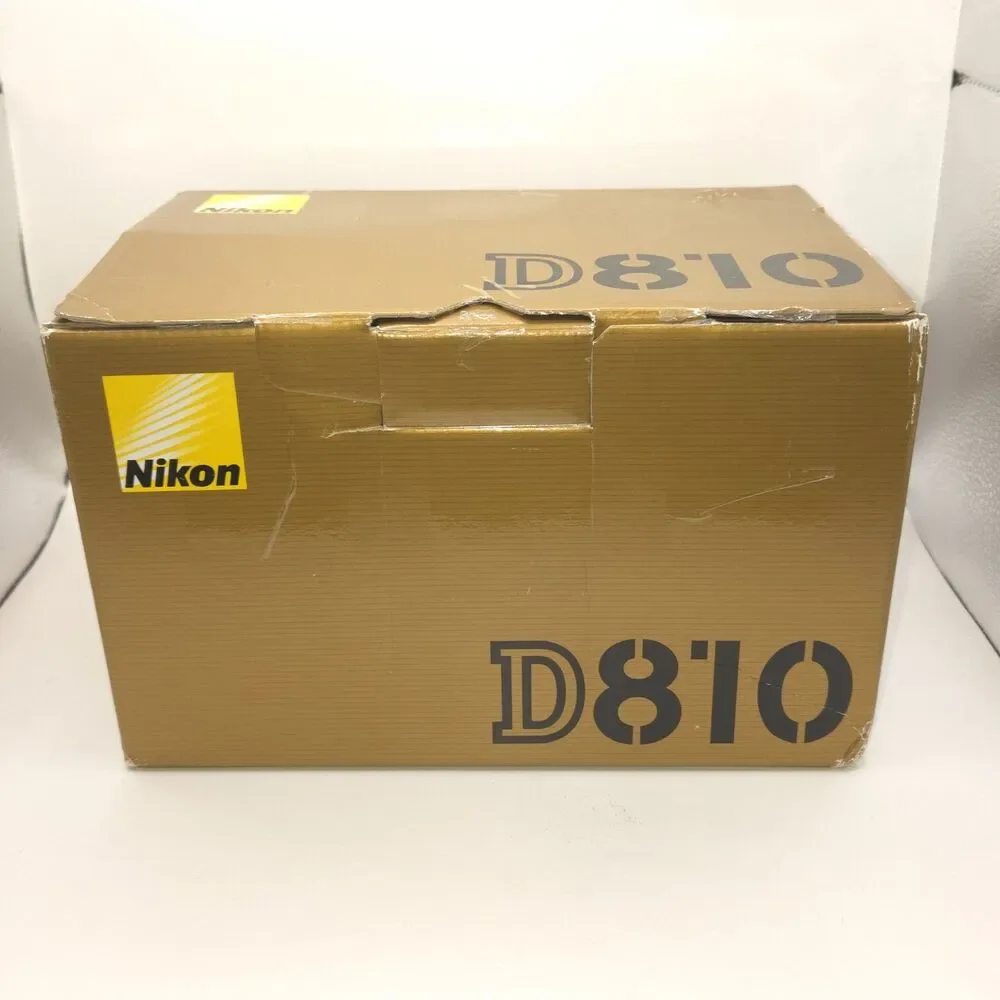 Nikon D810 Camera Empty BOX ONLY Shipped Flat